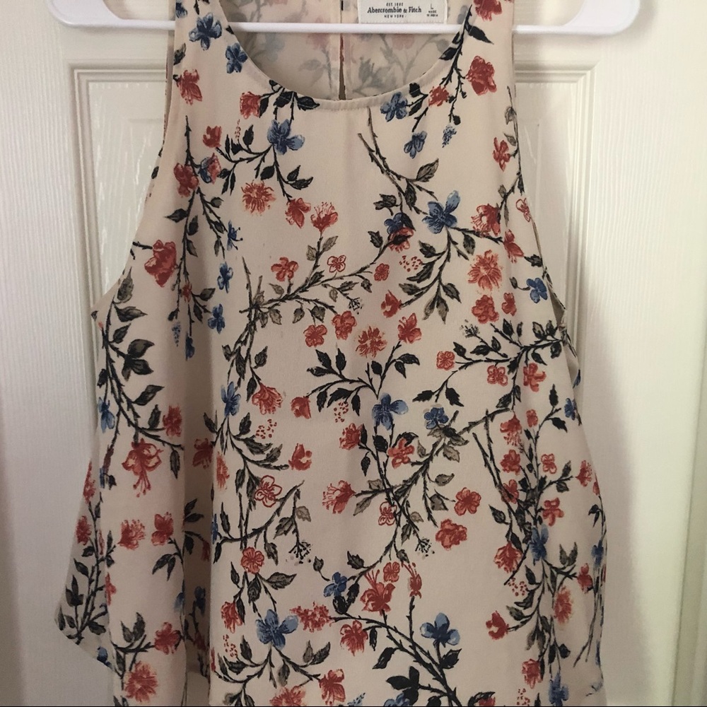 Floral tank top